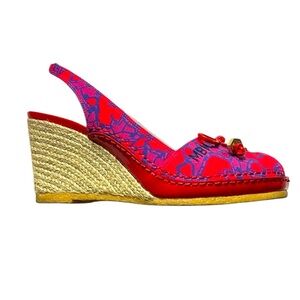 Marc By Marc Jacobs Red and Blue Sandals